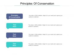 Principles of conservation ppt powerpoint presentation file layout cpb