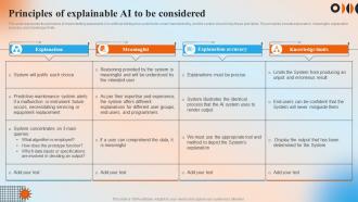 Principles Of Explainable AI To Be Considered Automation In Manufacturing IT