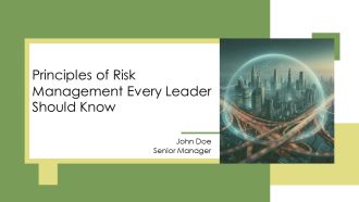 Principles Of Risk Management Every Leader Should Know PPT Slides AT