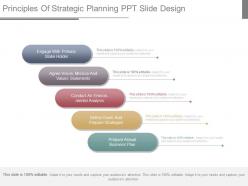 Principles Of Strategic Planning Ppt Slide Design