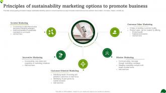 Principles Of Sustainability Marketing Options To Promote Business