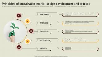 Principles Of Sustainable Interior Design Development And Process