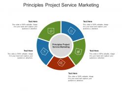 Principles project service marketing ppt powerpoint presentation gallery ideas cpb