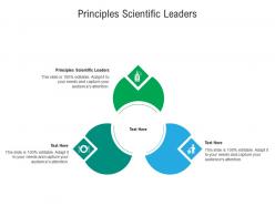 Principles scientific leaders ppt powerpoint presentation show guide cpb