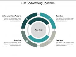 Print advertising platform ppt powerpoint presentation infographics icon cpb