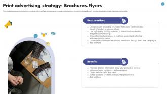 Print Advertising Strategy Brochures Flyers The Ultimate Guide To Media Planning Strategy SS V