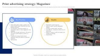 Print Advertising Strategy Magazines Media Planning Strategy The Complete Guide Strategy SS V