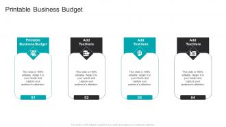 Printable Business Budget In Powerpoint And Google Slides Cpb