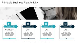 Printable Business Plan Activity In Powerpoint And Google Slides Cpb