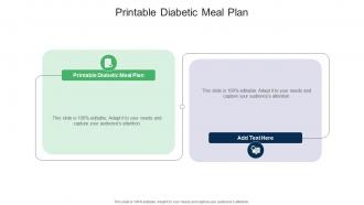 Printable Diabetic Meal Plan In Powerpoint And Google Slides Cpb