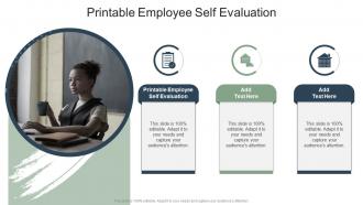Printable Employee Self Evaluation In Powerpoint And Google Slides Cpb