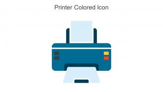 Printer Colored Icon In Powerpoint Pptx Png And Editable Eps Format
