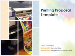 Printing Proposal Template Powerpoint Presentation Slides