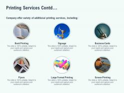 Printing services contd ppt powerpoint presentation summary example