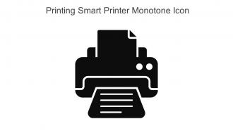 Printing Smart Printer Monotone Icon In Powerpoint Pptx Png And Editable Eps Format