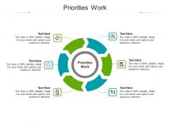 Priorities work ppt powerpoint presentation icon example topics cpb