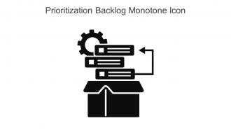 Prioritization Backlog Monotone Icon In Powerpoint Pptx Png And Editable Eps Format