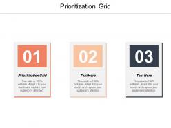 Prioritization grid ppt powerpoint presentation icon pictures cpb