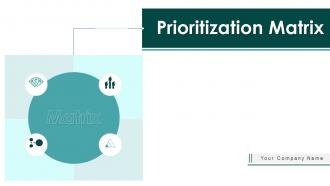 Prioritization Matrix Powerpoint Ppt Template Bundles