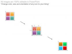 88148102 style hierarchy matrix 4 piece powerpoint presentation diagram infographic slide