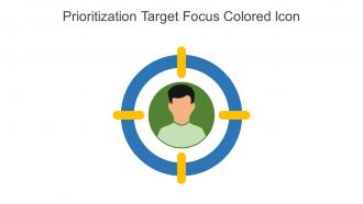 Prioritization Target Focus Colored Icon In Powerpoint Pptx Png And Editable Eps Format