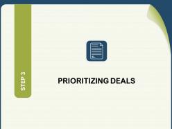 Prioritizing deals agenda n178 powerpoint presentation demonstration