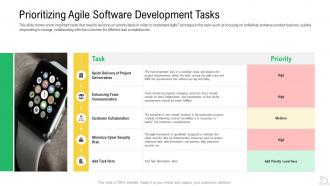 Prioritizing development tasks agile maintenance reforming tasks