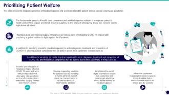 Prioritizing patient welfare covid 19 business survive adapt post recovery