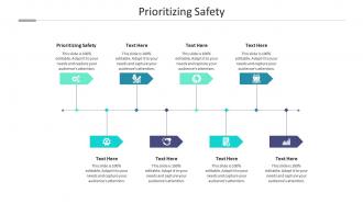 Prioritizing safety ppt powerpoint presentation outline diagrams cpb