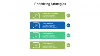 Prioritizing strategies ppt powerpoint presentation ideas grid cpb