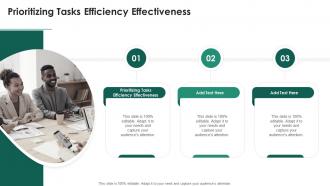 Prioritizing Tasks Efficiency Effectiveness In Powerpoint And Google Slides Cpb