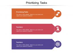 Prioritizing tasks ppt powerpoint presentation ideas styles cpb