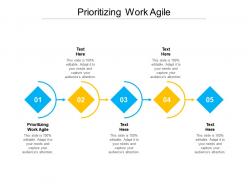 Prioritizing work agile ppt powerpoint presentation summary example topics cpb