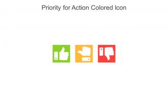 Priority For Action Colored Icon In Powerpoint Pptx Png And Editable Eps Format