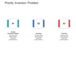 Priority inversion problem ppt powerpoint presentation layouts clipart cpb