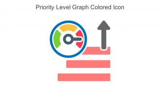 Priority Level Graph Colored Icon In Powerpoint Pptx Png And Editable Eps Format