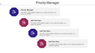 Priority Manager Ppt Powerpoint Presentation Summary Slide Download Cpb