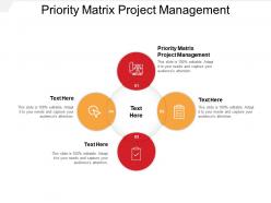 Priority matrix project management ppt powerpoint presentation inspiration show cpb
