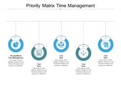 Priority matrix time management ppt powerpoint presentation inspiration sample cpb