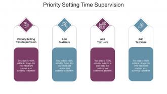 Priority Setting Time Supervision In Powerpoint And Google Slides Cpb