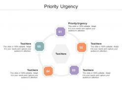 Priority urgency ppt powerpoint presentation show layouts cpb