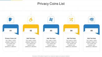 Privacy Coins List In Powerpoint And Google Slides Cpb