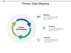 Privacy data mapping ppt powerpoint presentation infographics graphics pictures cpb