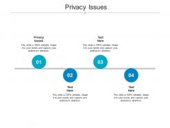 Privacy issues ppt powerpoint presentation summary show cpb