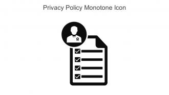 Privacy Policy Monotone Icon In Powerpoint Pptx Png And Editable Eps Format