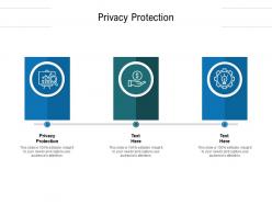 Privacy protection ppt powerpoint presentation infographic template ideas cpb