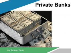 Private banks pyramid service features dollar sign pillars organization structure investment specialist