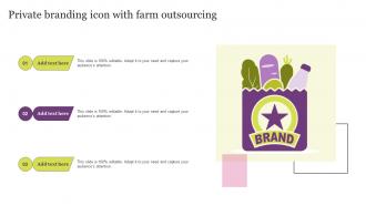 Private Branding Icon With Farm Outsourcing