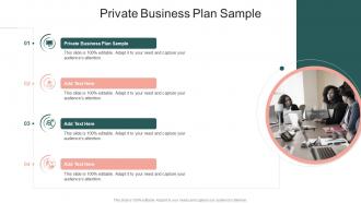Private Business Plan Sample In Powerpoint And Google Slides Cpb