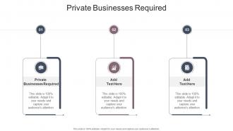 Private Businesses Required In Powerpoint And Google Slides Cpb